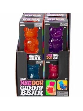 Schylling Purple NeeDoh Gummy Bear Authentic
